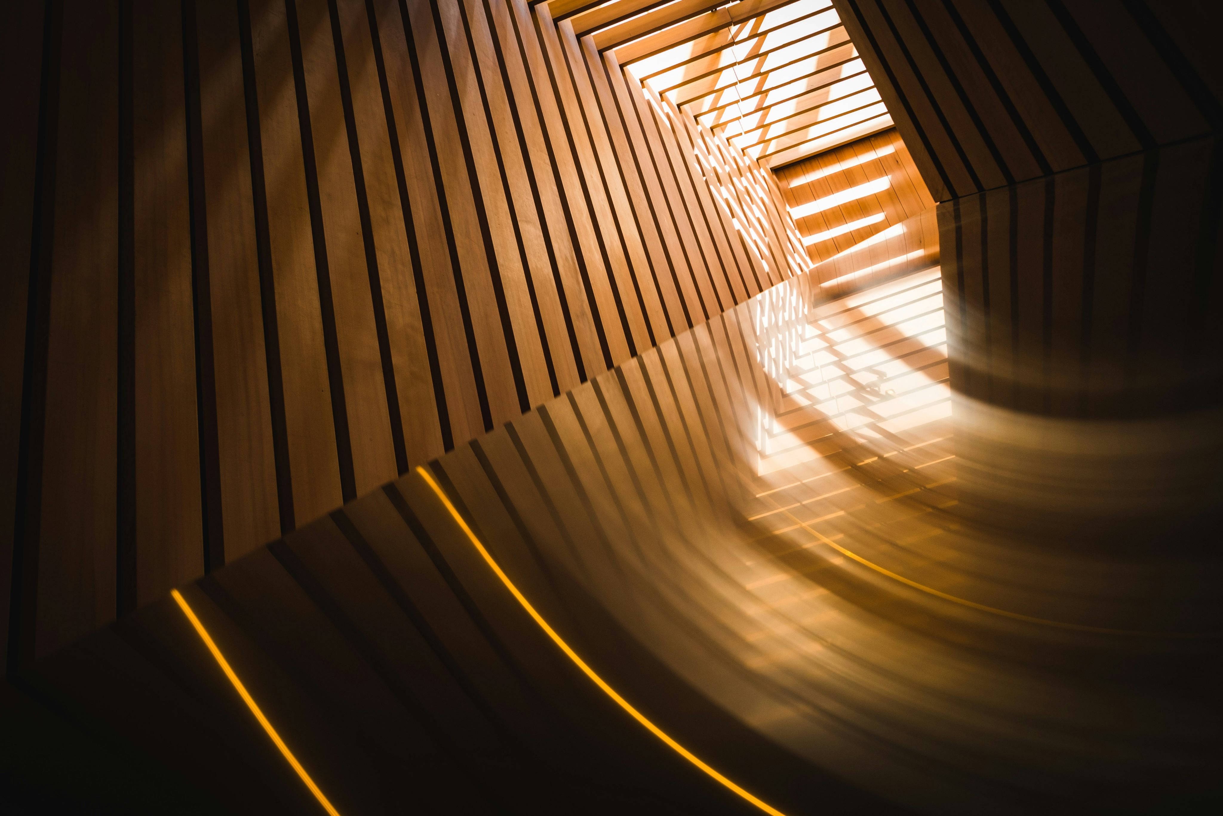 Architectural perspective tunnel